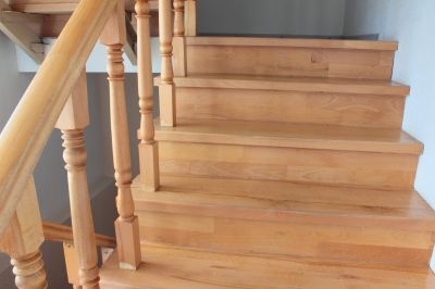 Curved Staircase Installation in Kansas City, KS